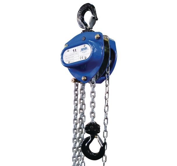 Palan manuel à chaine - capacité 250 kg à 5 000 kg - EXO