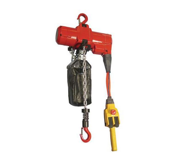 Palan pneumatique 72/12 fixe à crochet - 1 brin - capacité 250 kg