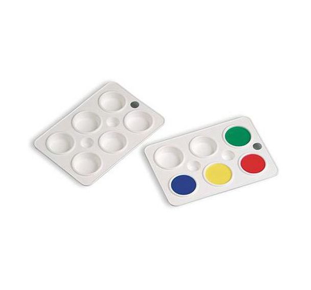 Palette 6 alvéoles en plastique