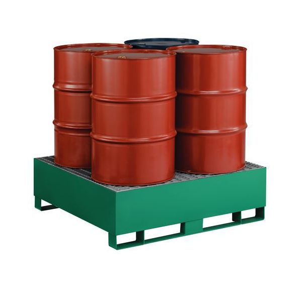 Palette à skis en acier - Capacité de rétention 440 L - Sameto Technifil