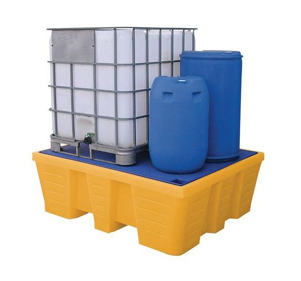 Palette de rétention - 1000 à 1200 L