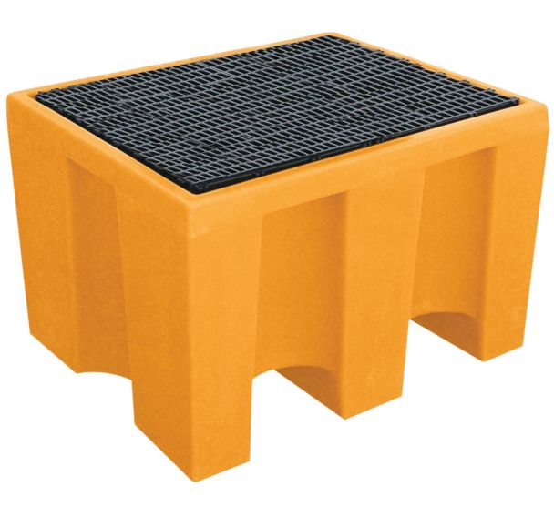 Palette de rétention - 225 L - Manutan, Poids : 22 kg