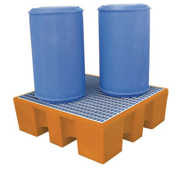 Palette de rétention - 450 L - Manutan Expert