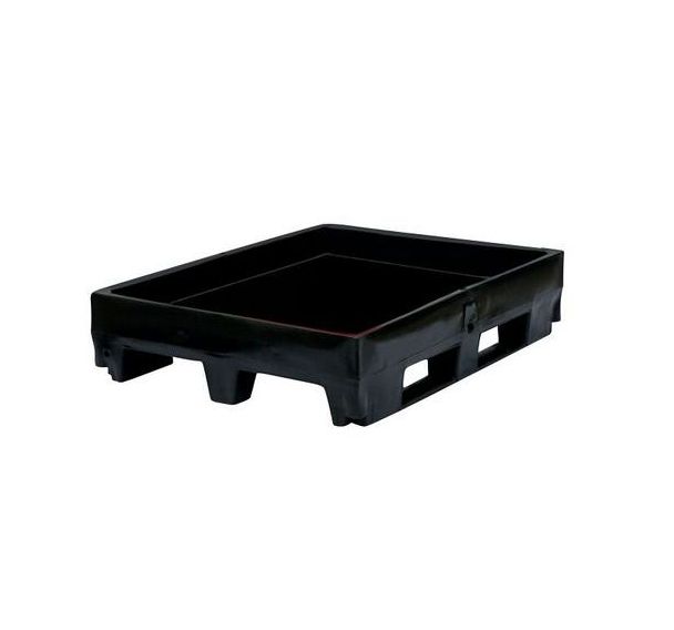 Palette de rétention 220 L - 2 Fûts - Noir