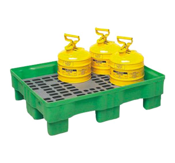 Palette de rétention Verte en PE 70 L