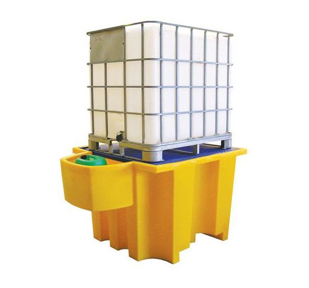 Palette de rétention avec soutirage - 1100 L