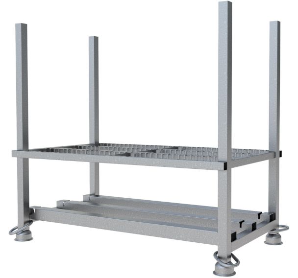 Palette de stockage et de transport pour balises plates