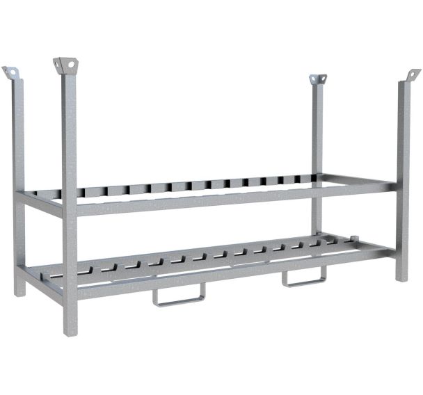 Palette de stockage pour protections de câbles