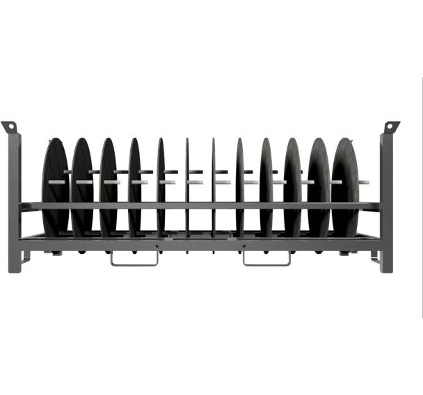 Palette empilage pour couvercles à trous