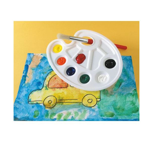 Palette gouache 10 alvéoles