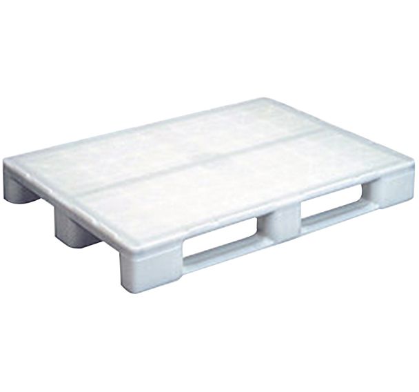 Palette mi-lourde renforcée à plancher lisse L 120 x l 80 x 16 cm
