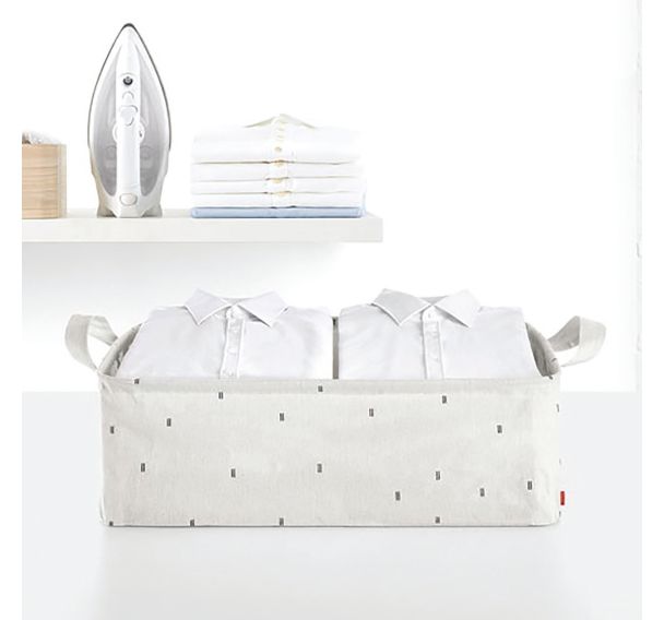 Panier à linge pour habits pliés