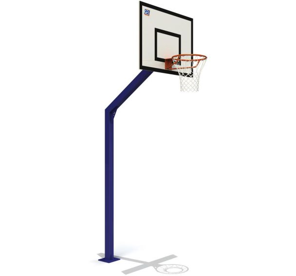 Panier basket extérieur GES Atlanta 2.60m - sur platine