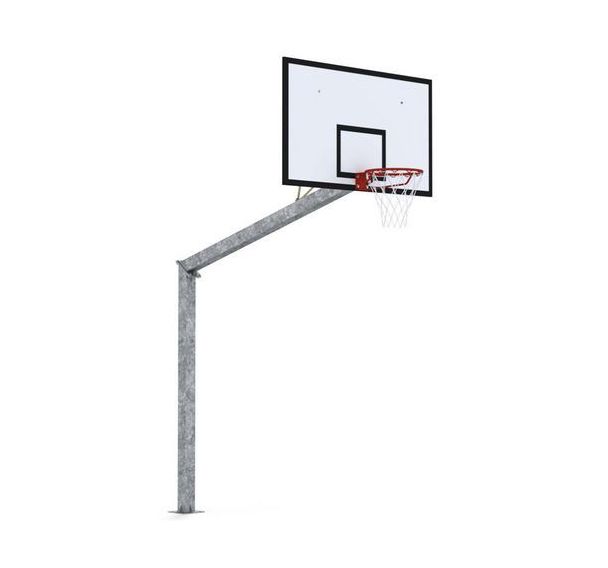 Panier de basket extérieur à sceller 3,05m, déport 2,25m