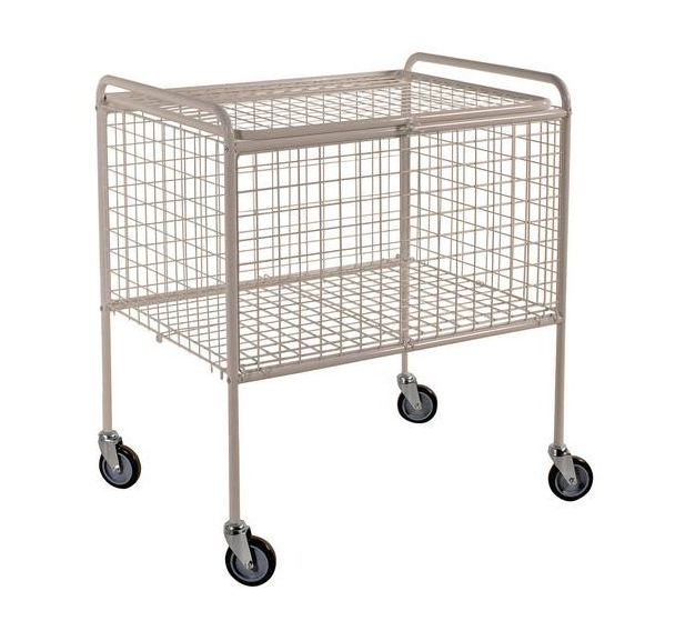 Panier de transport KM197 - 150 kg L80 x l60 x 91,5 cm Blanc