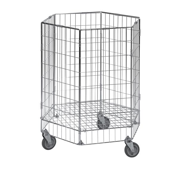 Panier de transport KM4404-R - 100 kg L70 x l70 x H90 cm