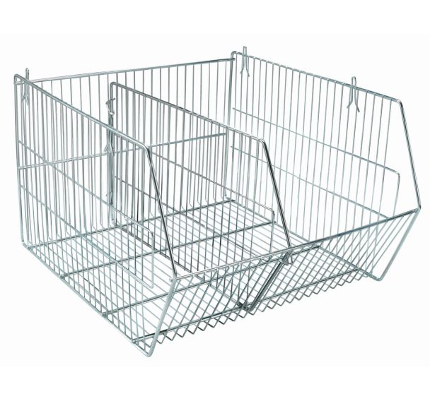 Panier en fil d'acier - Longueur 480 mm