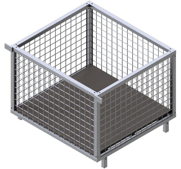Panier pour le stockage des têtes de offrage
