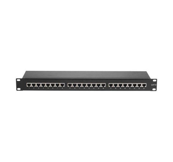 Panneau 19'' 1U 24 ports CAT6 stp