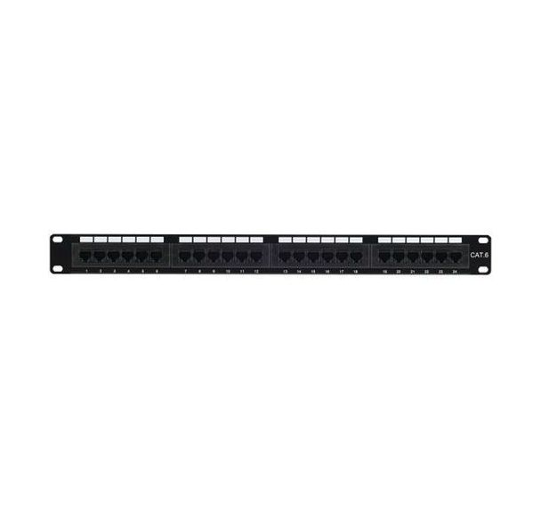 Panneau 19'' 1U 24 ports CAT6 utp