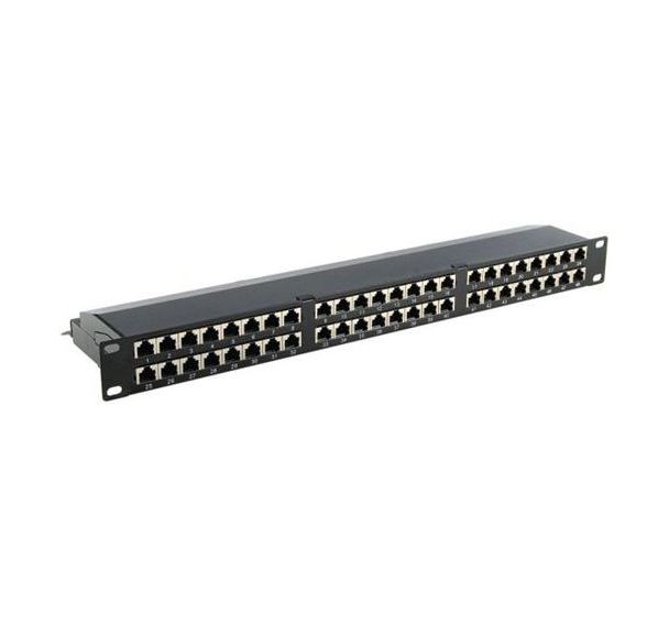 Panneau 19'' 1U 48 ports CAT6 stp