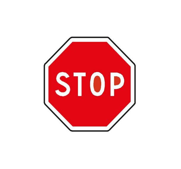 Panneau AB4 Stop classe 2 - Aximum