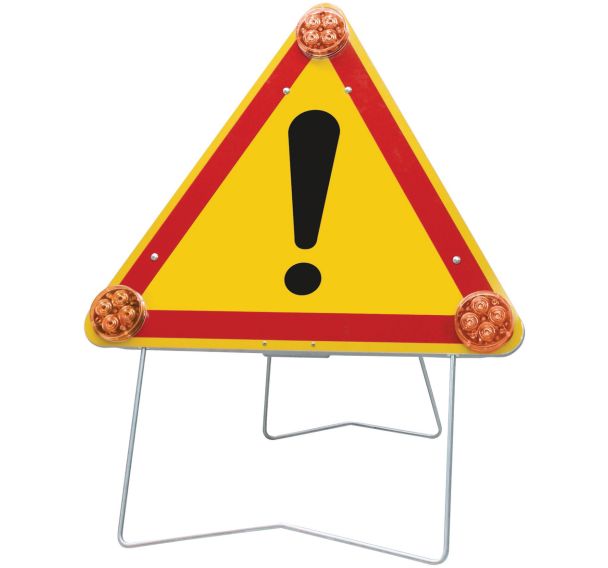 Panneau AK14 triflash Danger - C1 - 1000