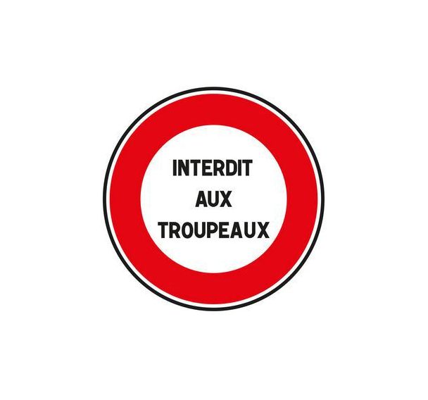 Panneau B19 Autres interdictions Cl.2 - Aximum