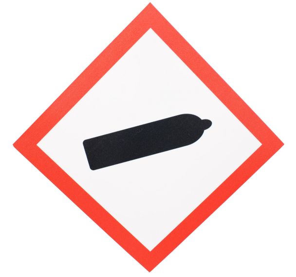 Panneau CLP - Gaz comprimé - PVC - 120x120 mm