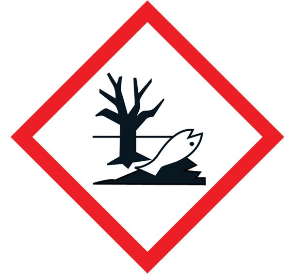 Panneau CLP - Risque environnemental - étiquettes adhésives