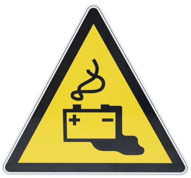 Panneau Charge de la batterie en cours Aluminium 200 mm