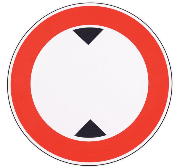 Panneau Hauteur maximum neutre Aluminium 350 mm