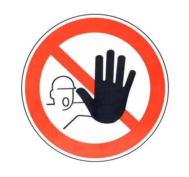 Panneau Interdit Personnes non autorisées aluminium - Manutan Expert