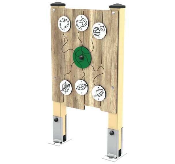 Panneau Ludique fruits feuilles alu - Manutan Expert