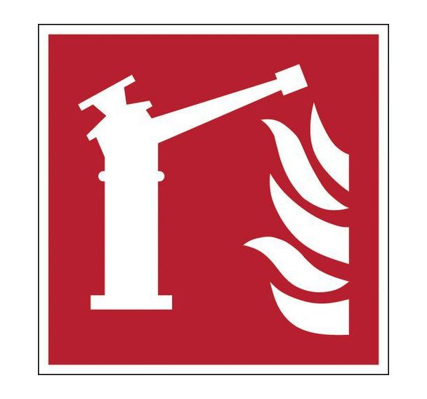 Panneau:Moniteur d'incendie 200 x200 mm