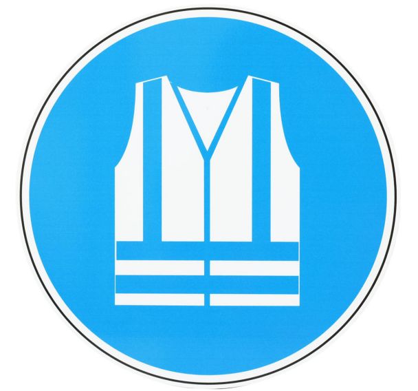 Panneau Port de vêtements haute visibilité aluminium - Manutan Expert