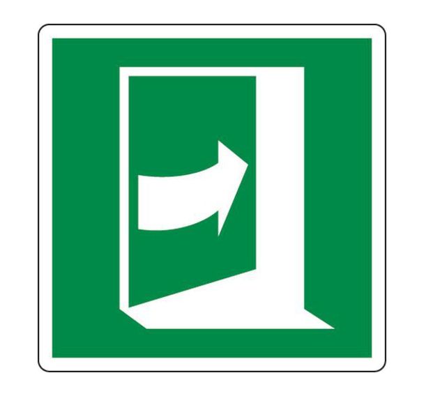 Panneau Porte qui s'ouvre côté droit 350X350 Aluminium