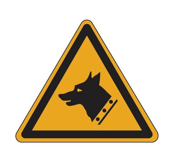 Panneau SL 20 cm (attention chien de garde)
