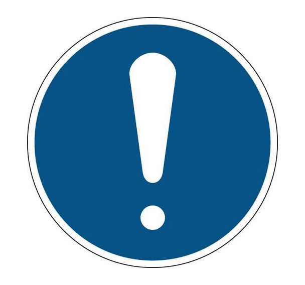 Panneau:Signal général d'obligation 100 mm