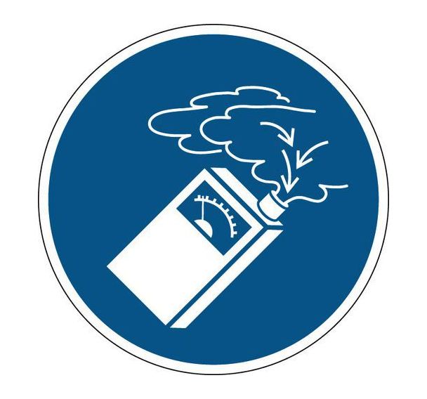 Panneau:Utiliser le détecteur de gaz 200 mm