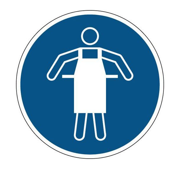 Panneau:Utiliser un tablier de protection 200 mm