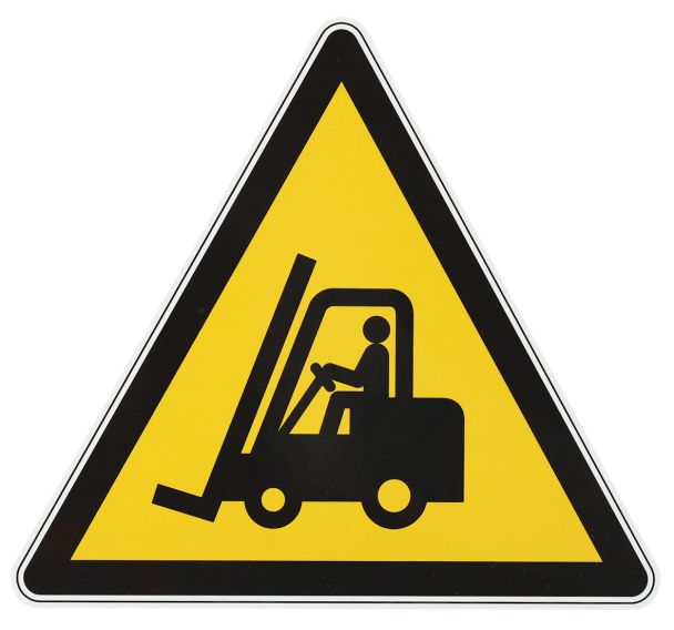 Panneau Véhicules industriels, de manutention Alu 350 mm