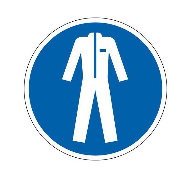 Panneau Vêtements de protection obligatoires - PVC - Manutan Expert