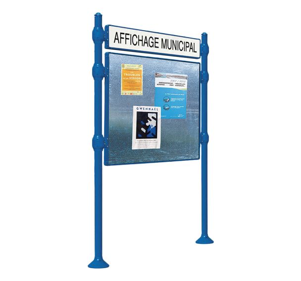 Panneau affichage double face titre - Agora - Procity