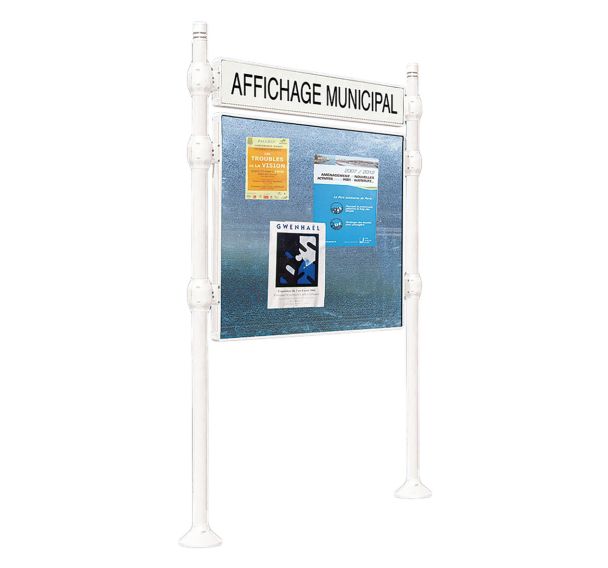 Panneau affichage double face titre - City - Procity
