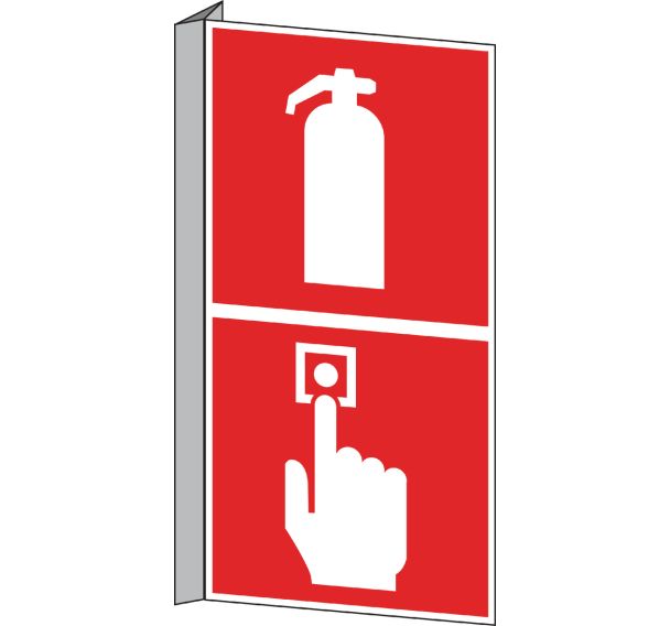 Panneau anti incendie rigide Mat.:PVC largeur:20 cm