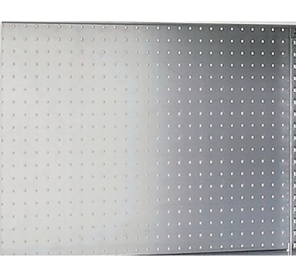 Panneau arrière cranté ou plein pour rayonnage Advance Manorga