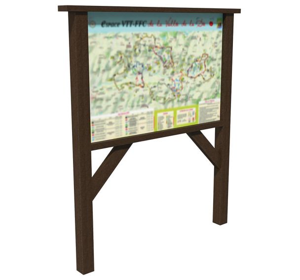Panneau d'information Espace Urbain