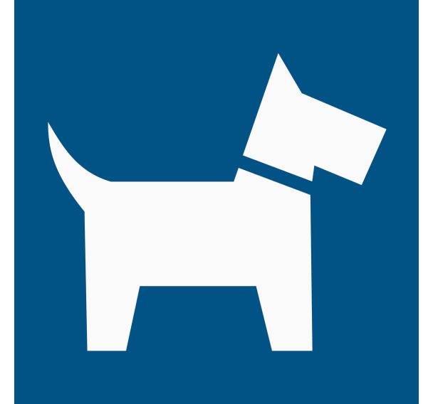 Panneau d'information - Chiens autorises - Djois Made By Tarifold