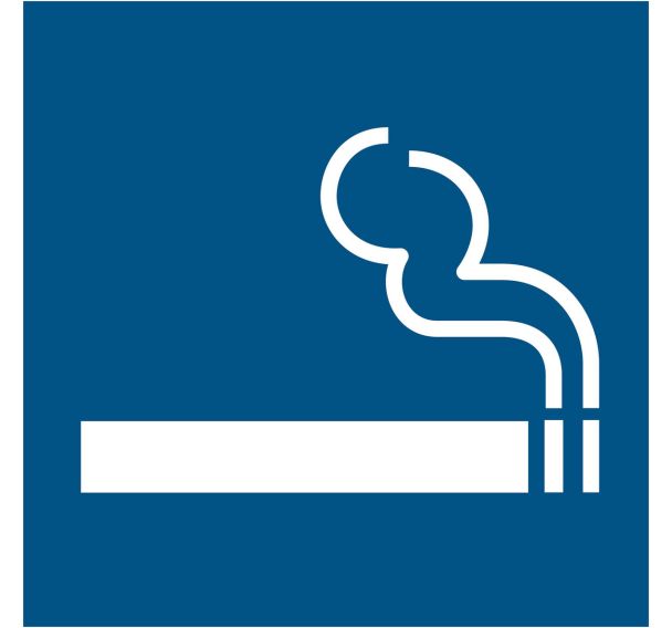 Panneau d'information - Espace fumeurs - Djois Made By Tarifold